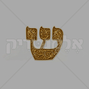 ⁦אדרת חום זהב מעוטר⁩ – תמונה ⁦8⁩