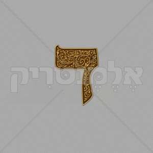 ⁦אדרת חום זהב מעוטר⁩ – תמונה ⁦25⁩